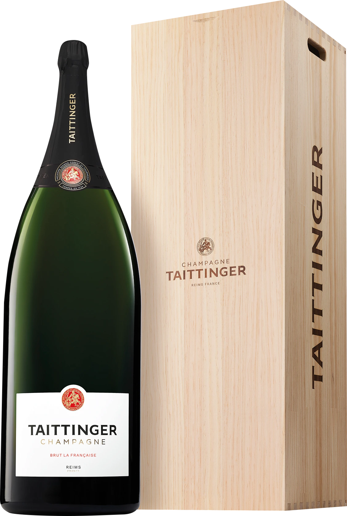 Taittinger Brut Réserve Nebukadnezar in 1er-HK