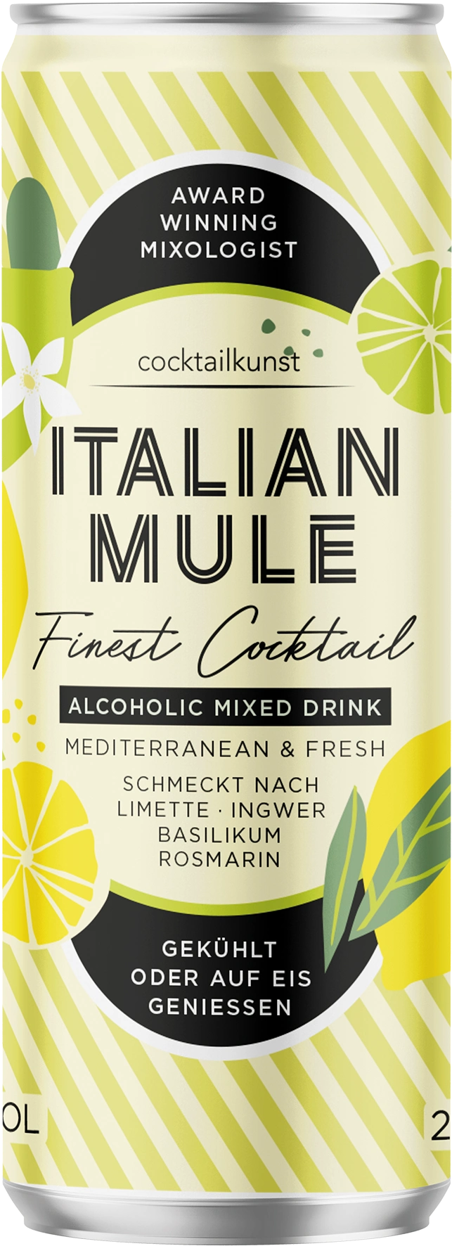 Cocktailkunst Italian Mule