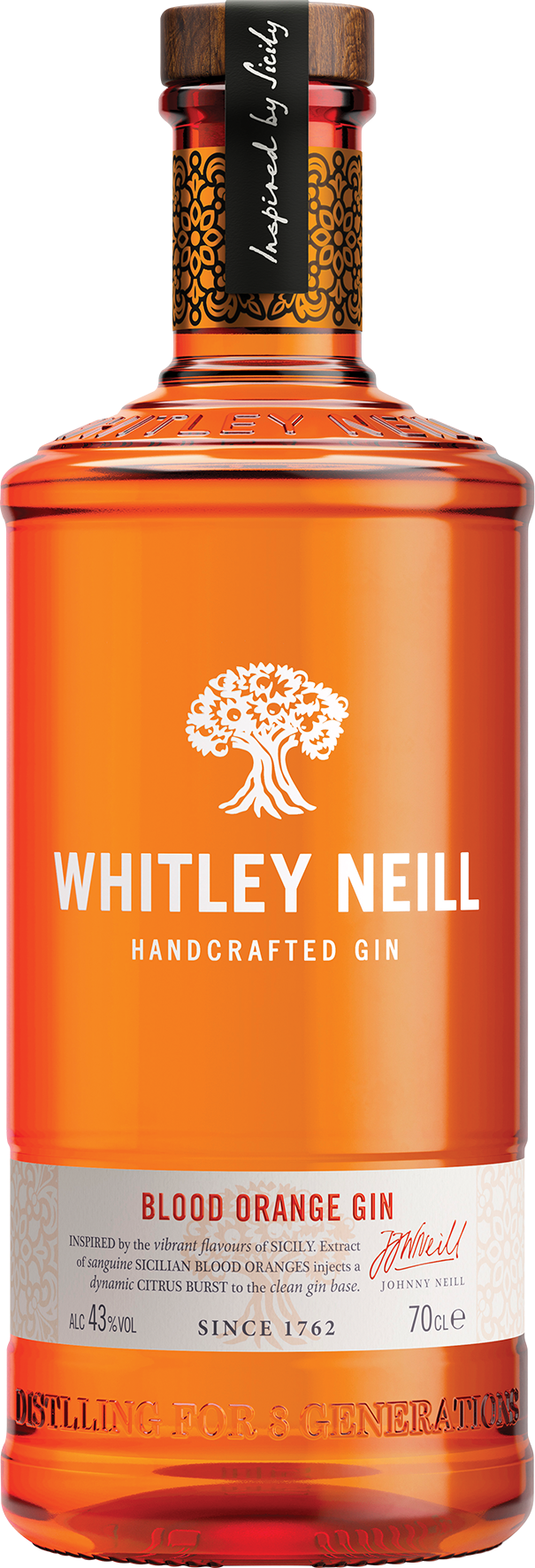 Whitley Neill Blood Orange Gin  Halewood