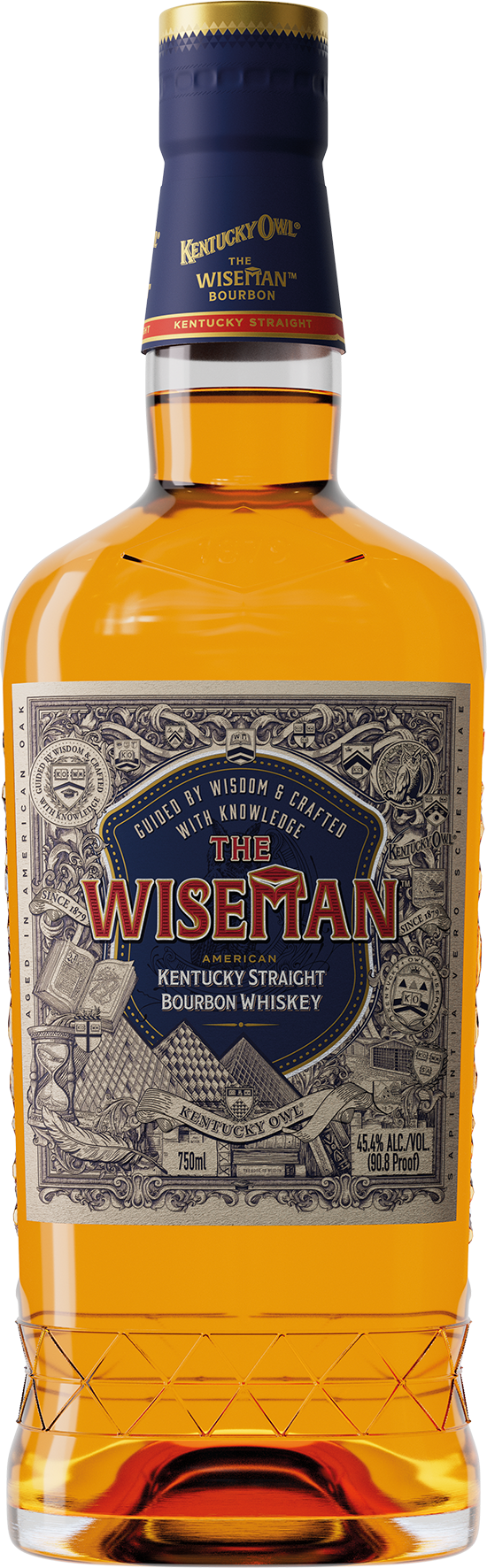 Kentucky Wiseman Bourbon 0,7l