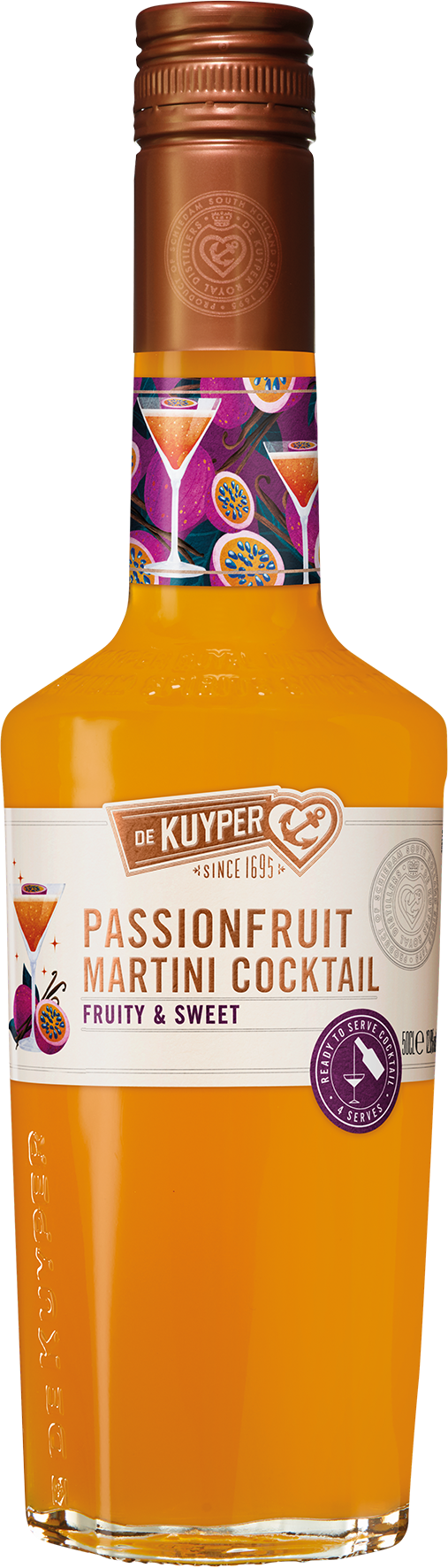 Passionfruit Martini / Pornstar Martini Cocktail - Ready to Serve