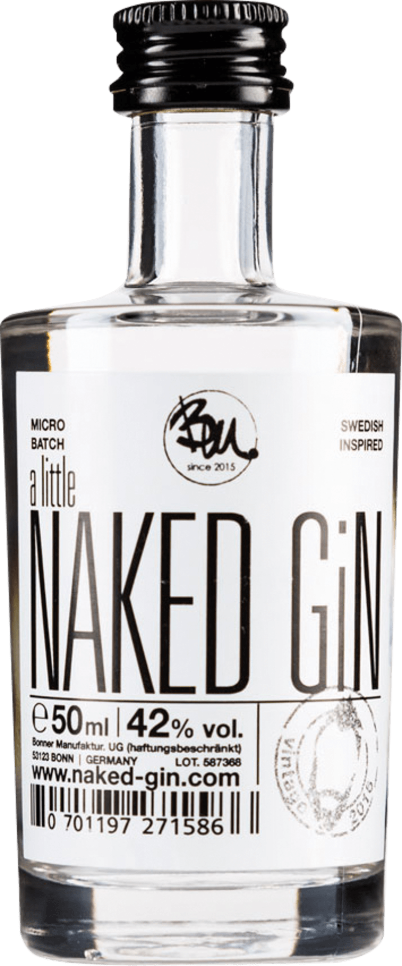 naked Gin - Premium dry Gin