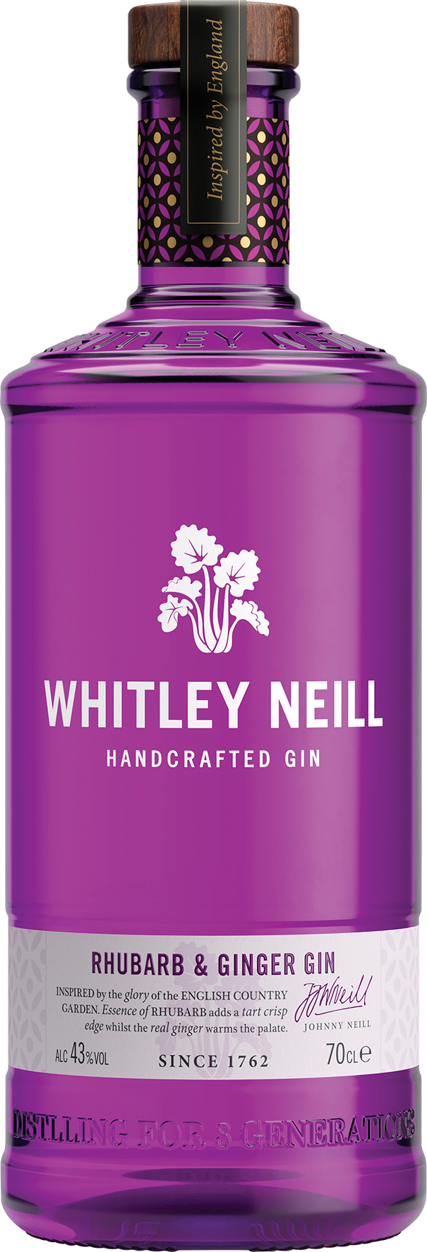 Whitley Neill Rhubarb & Ginger Gin Halewood