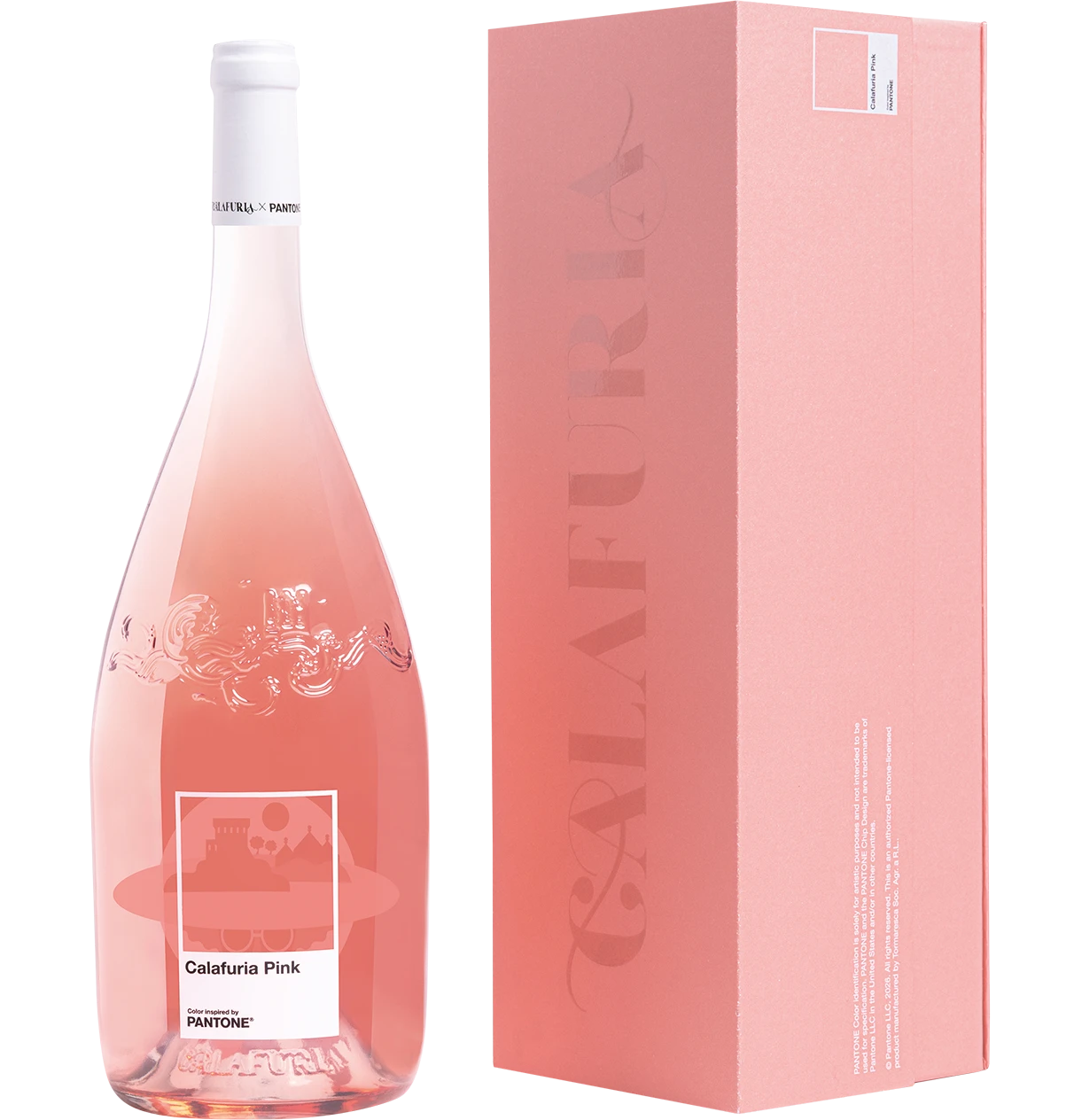 Calafuria Rosé Negroamaro Salento IGT Pantone Art Edition MG in GP