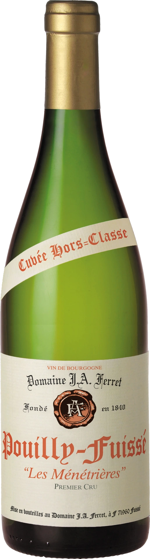 Pouilly-Fuissé Cuvée Hors-Classe Les Ménétrières 1er Cru Ferret BIO