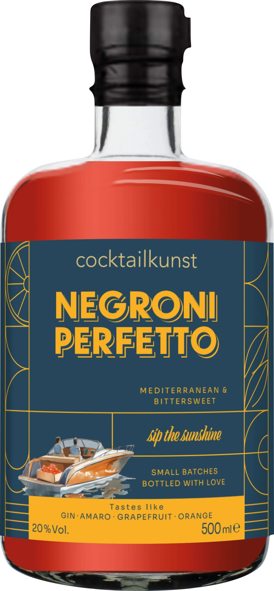 Cocktailkunst Negroni Perfetto