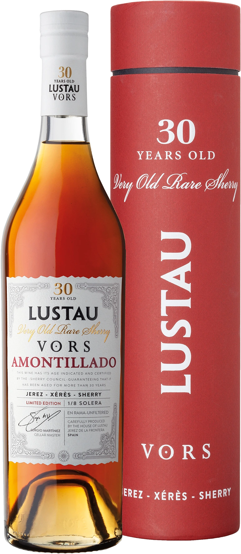 Very Old Rare Sherry (VORS) Amontillado in GP