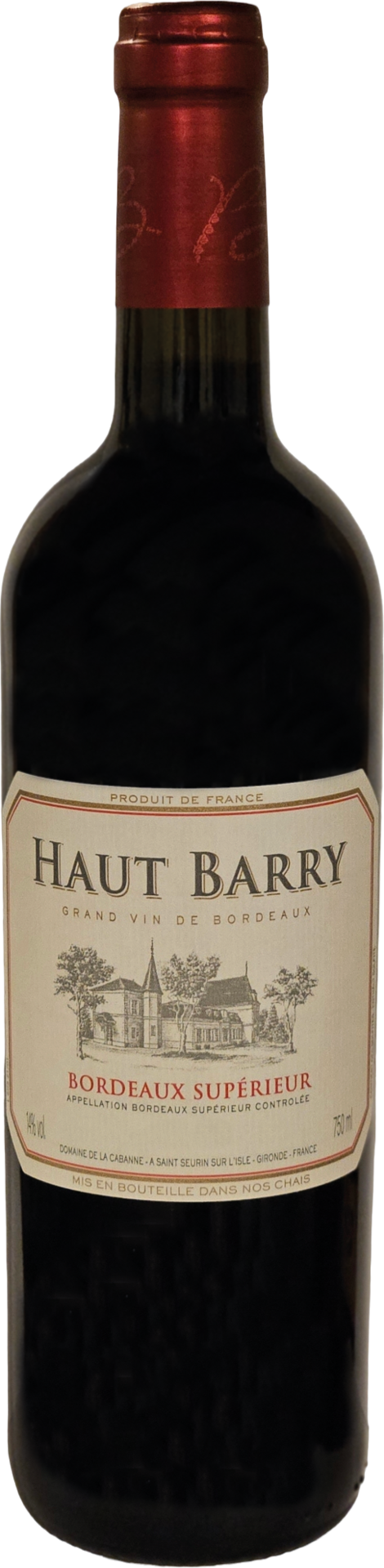 Haut Barry Bordeaux Supérieur