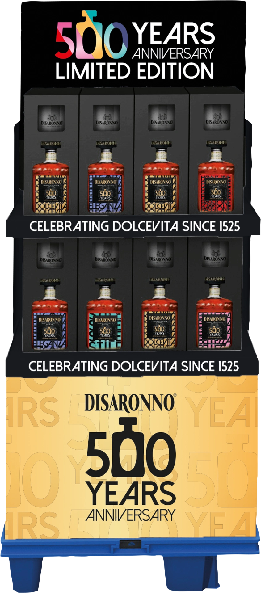 24er Display Disaronno GP+Glas 16,8 l
