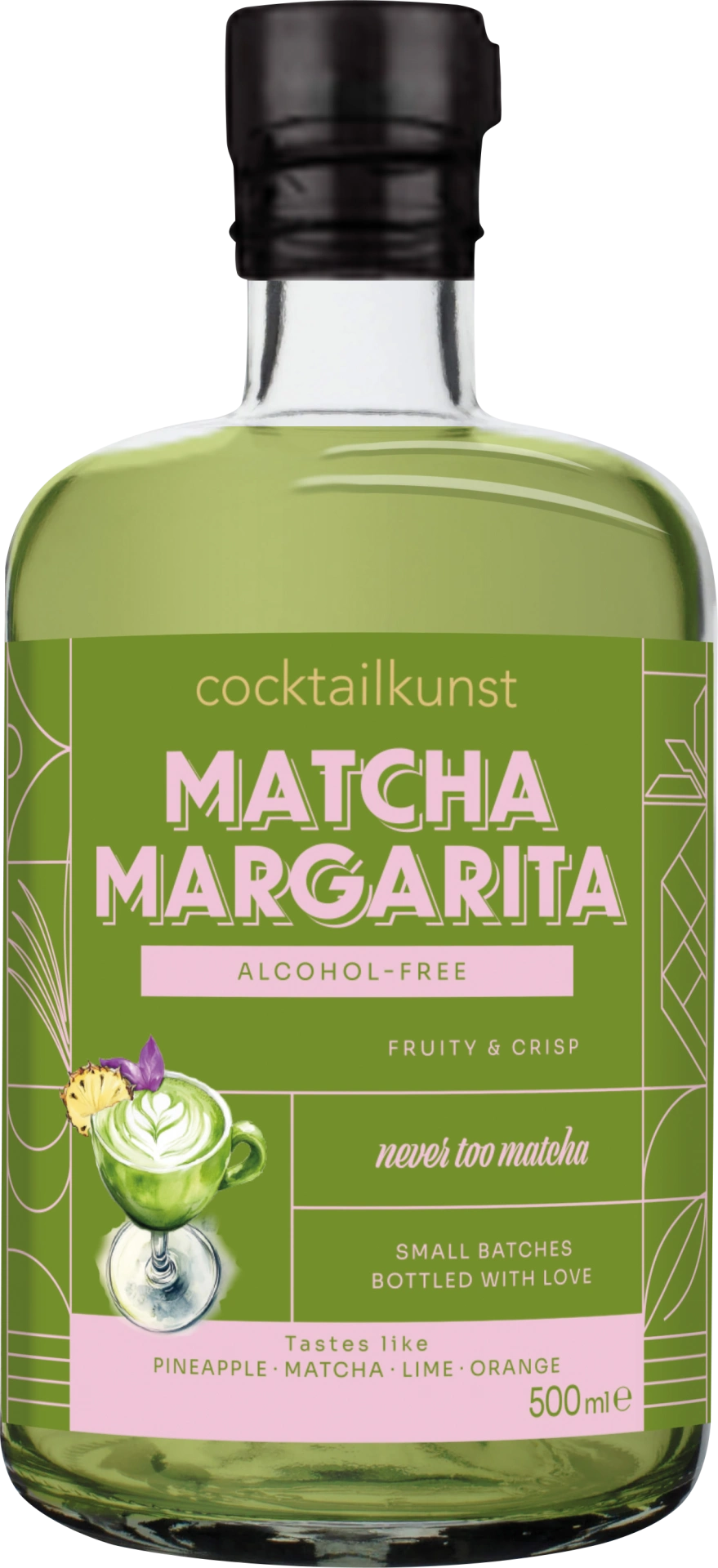 Cocktailkunst Matcha Margarita 