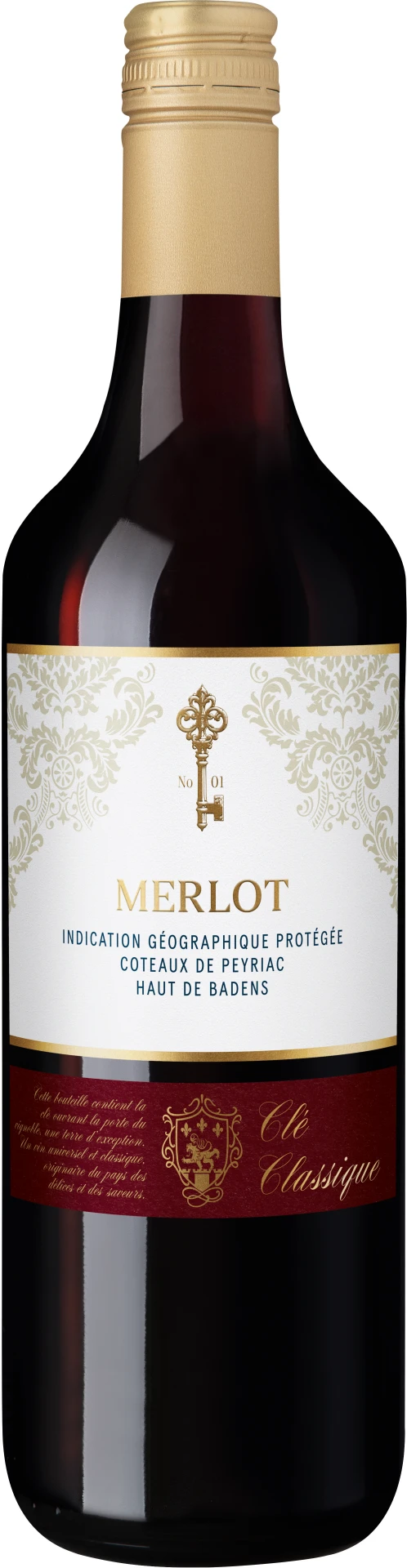 Clé Classique Merlot Coteaux de Peyriac IGP