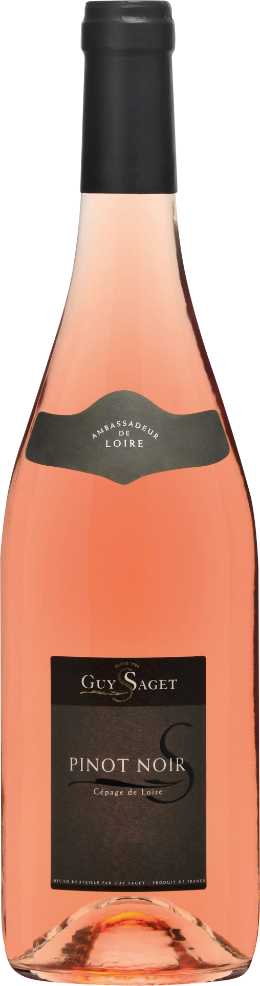 Pinot Noir Rosé  Vin de France, Guy Saget