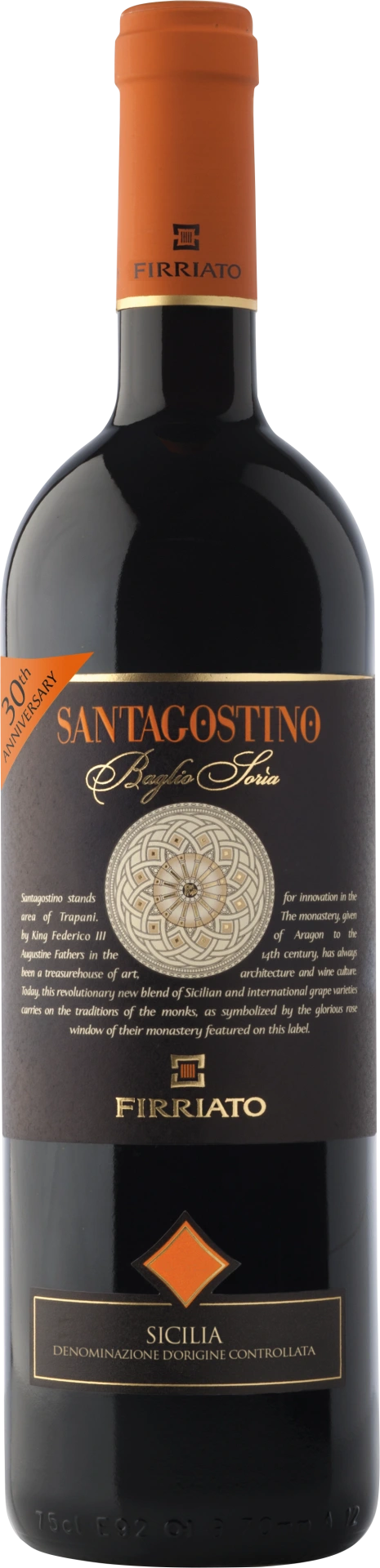 Santagostino Baglio Soria Rosso Terre Siciliane IGT